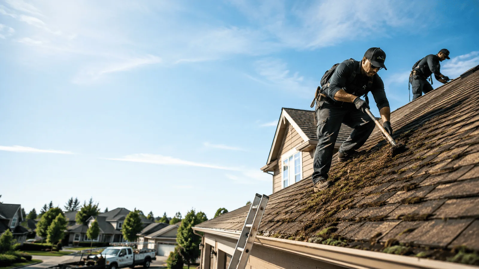 Roof Moss Removal in Middleton, TN near me
